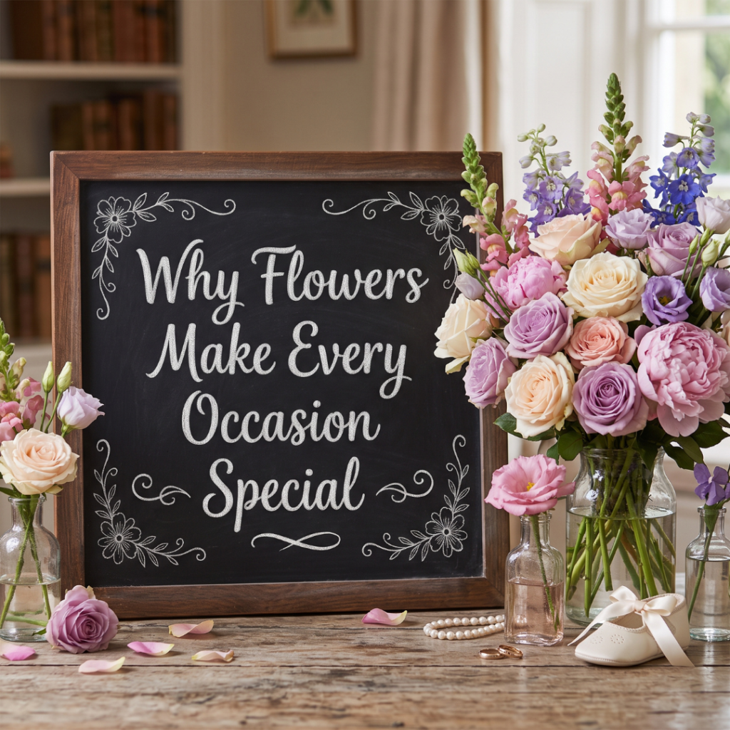 why flowers make every occassion special better with flowers