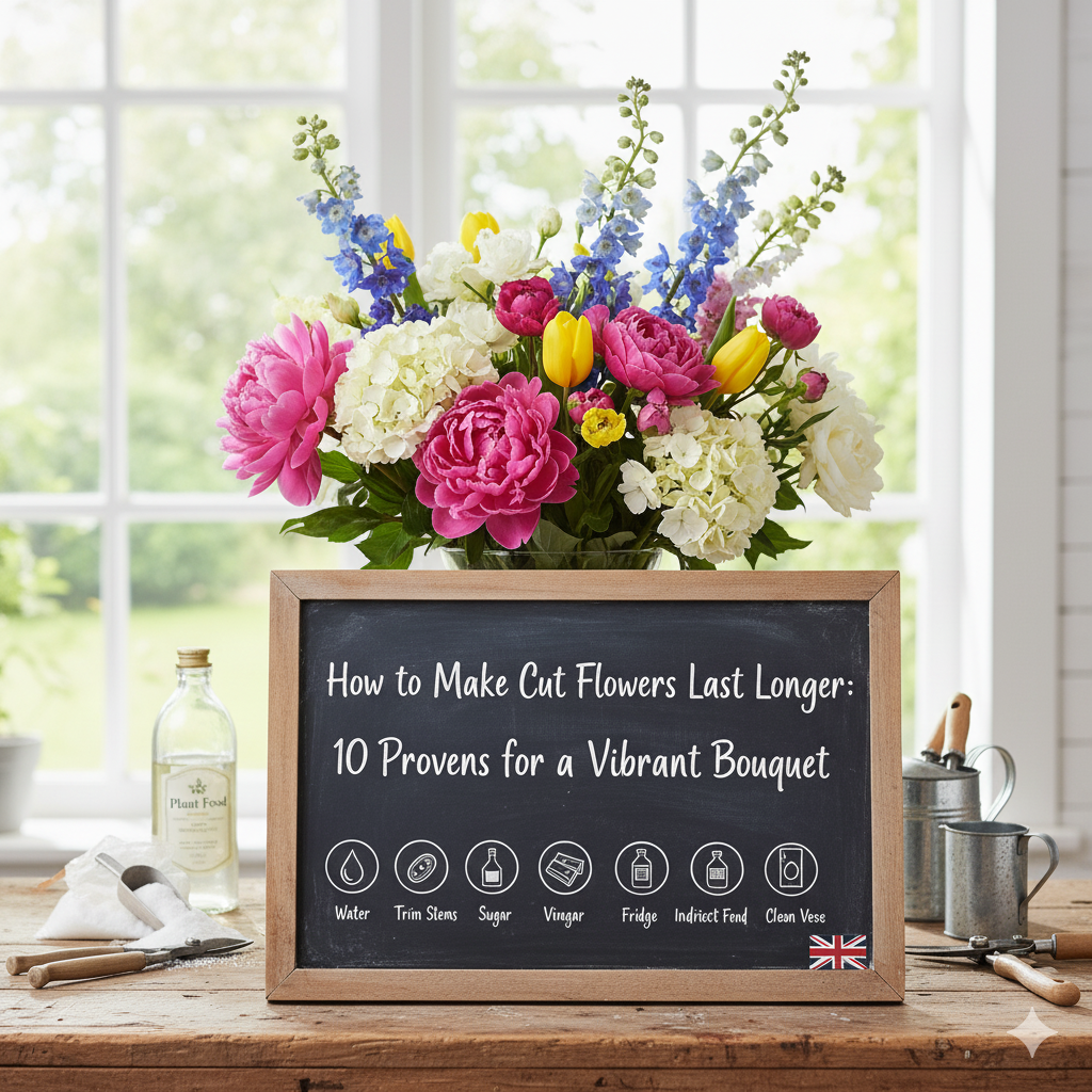 make cut flowers last longer