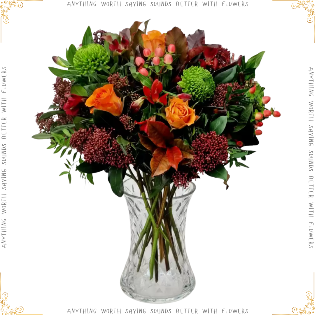 Autumn Punch - Happy Birthday Flowers