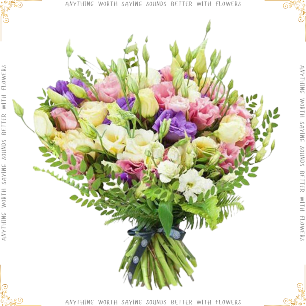 Lisianthus Bouquet - Thank You Flowers