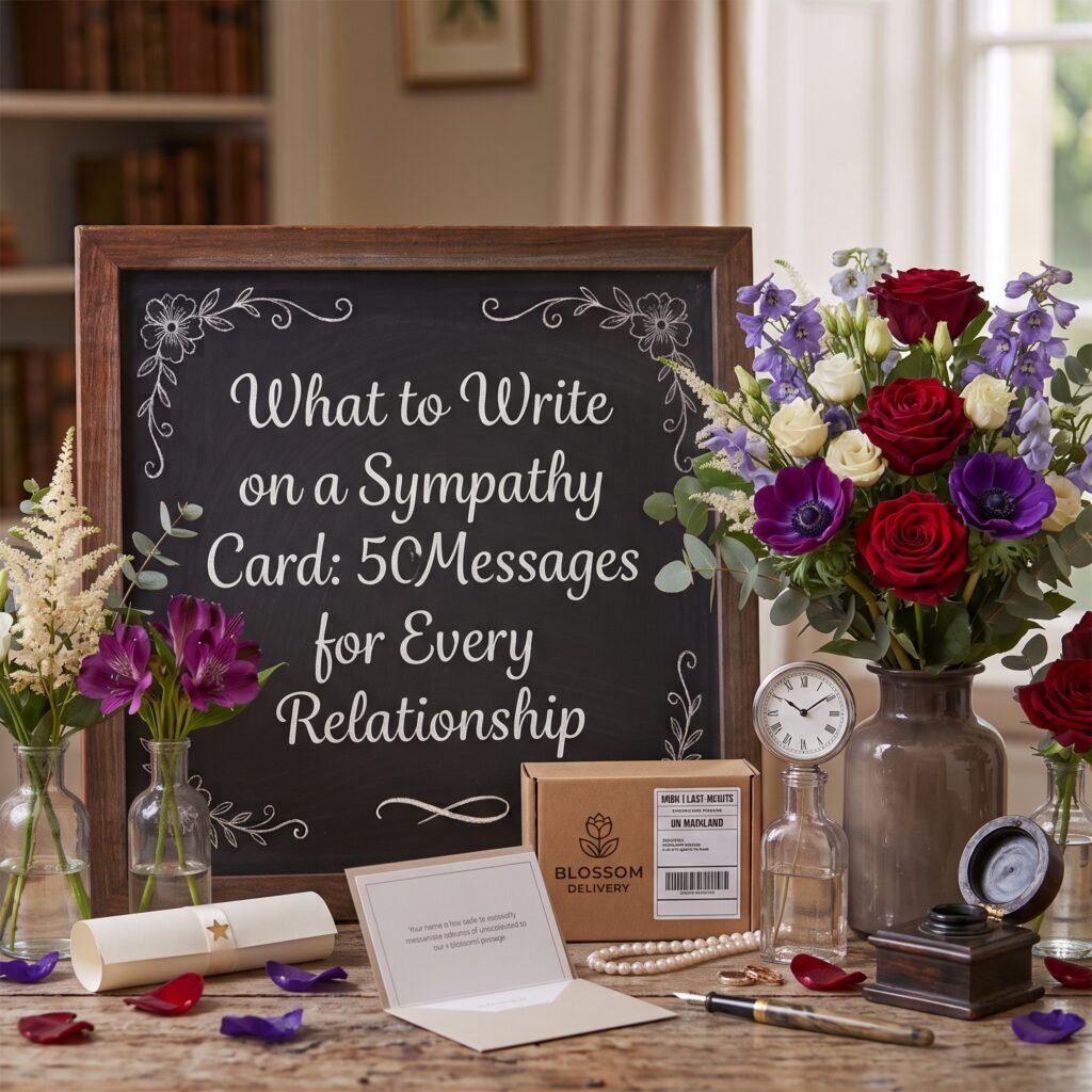 What to Write on a Sympathy Card: 50+ Messages for Every Relationship